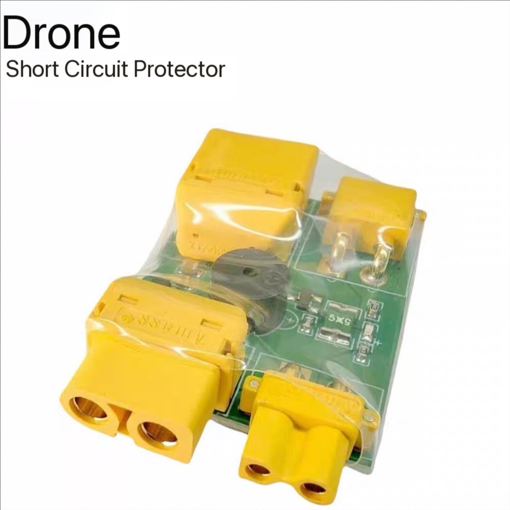 Drone Power Distribution Board - XT30/XT60 ヒューズアンチショートプロテクター航空機モデルクロッシングマシン取り付けテストプラグ