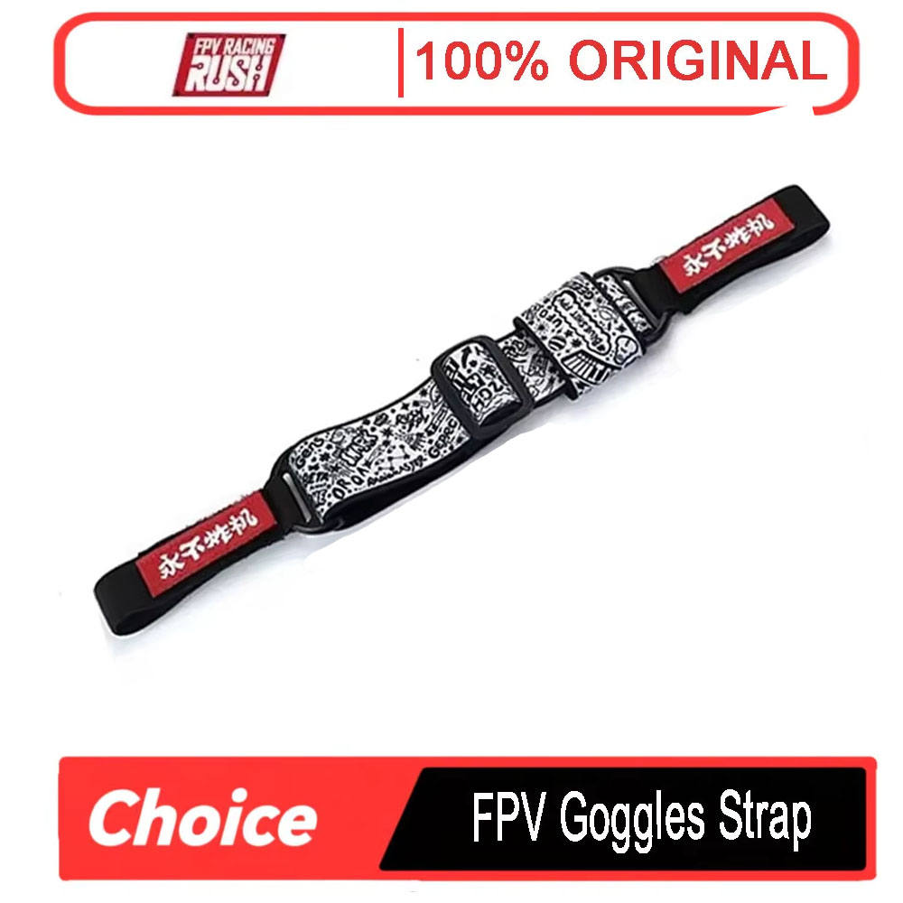 決してクラッシュしない調整可能なFPVゴーグルストラップ | - Drone Battery Strap のレビューと価格